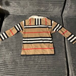Burberry Multicolor Striped Polo Shirt